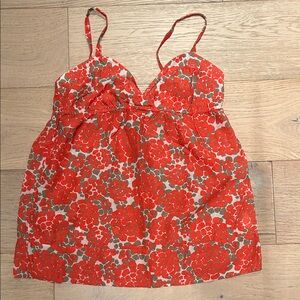 Ella Moss Red Floral Camisole